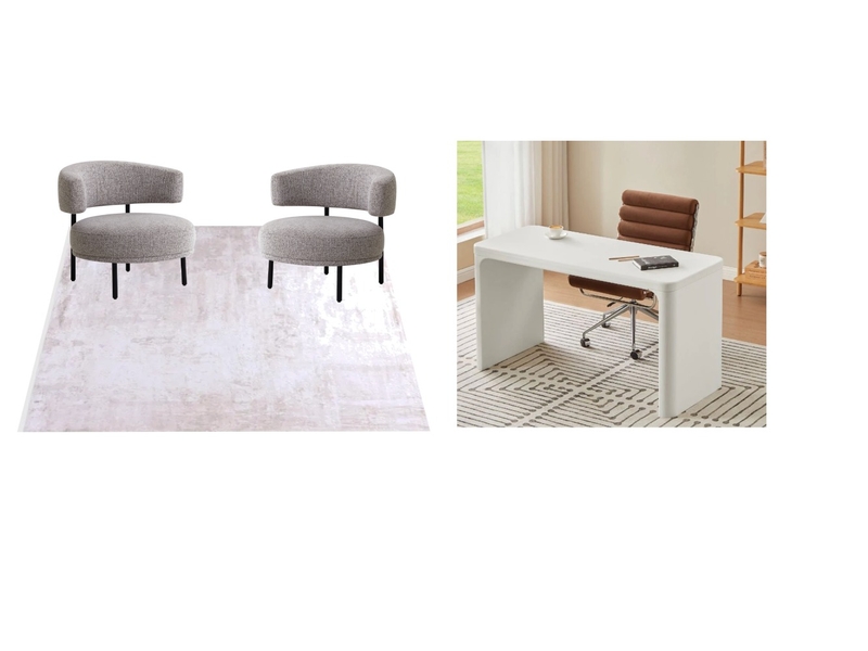 2 bedroom and study Interior Design Mood Board by Bronwynblue