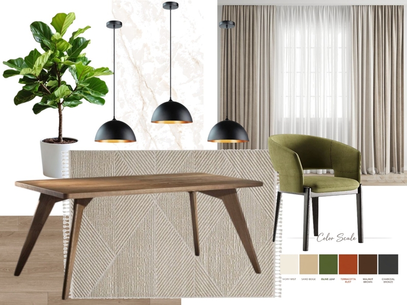 DINING ROOM Interior Design Mood Board by praisedaphne@gmail.com
