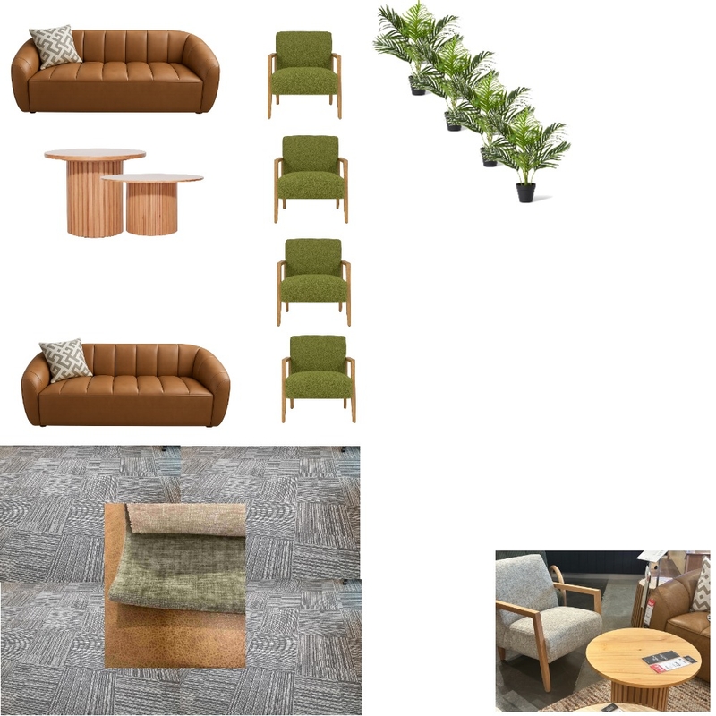 Waiting Room mock up mood board 2 Interior Design Mood Board by Veritus Research