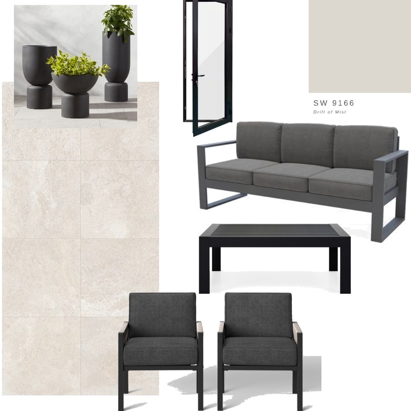 Dexter Doldron Porch Interior Design Mood Board by jdarinteriors