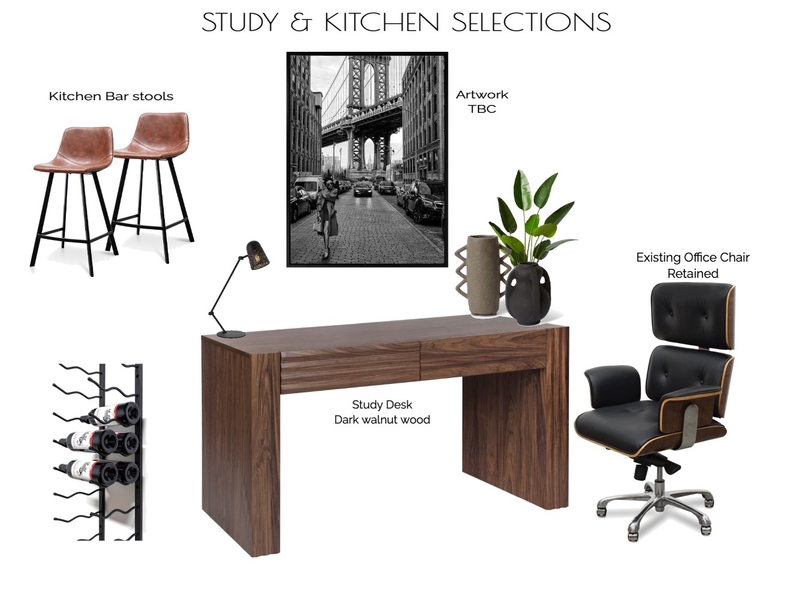 STUDY NICK Interior Design Mood Board by HOUSE OF MAY DESIGNS STUDY NICK Interior Design Mood Board by HOUSE OF MAY DESIGNS
