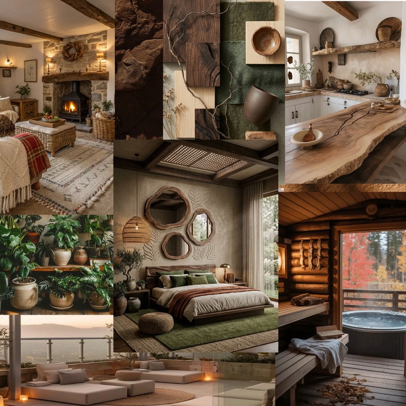 airbnb Interior Design Mood Board by nefelhxnt