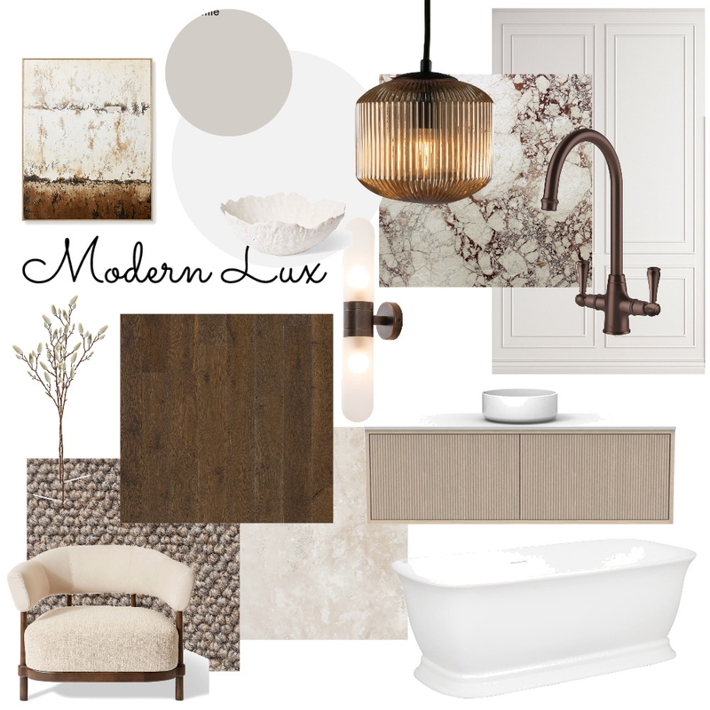 Modern Lux Interior Design Mood Board by JJHarris Modern Lux Interior Design Mood Board by JJHarris