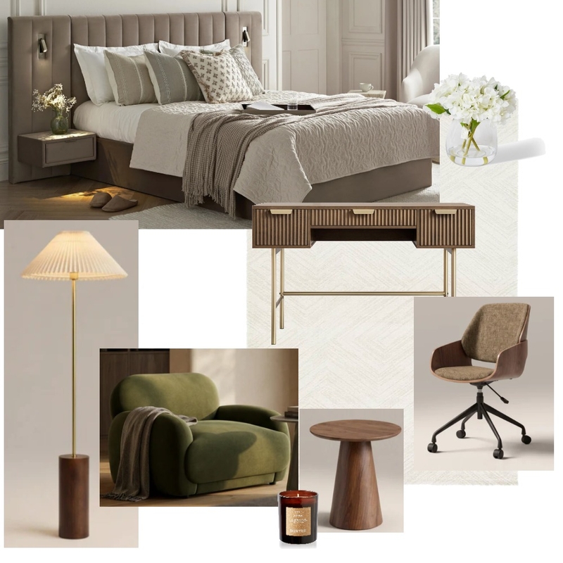 Chelsea Water 3 bedroom2 wood Interior Design Mood Board by Lovenana