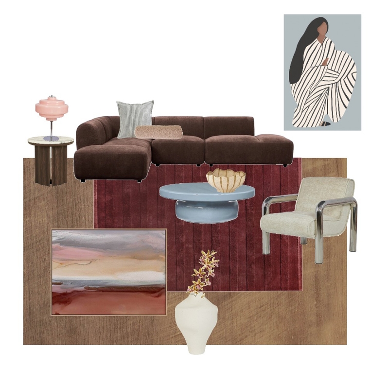 Fenton & Fenton Living Room Interior Design Mood Board by abbyulrichh