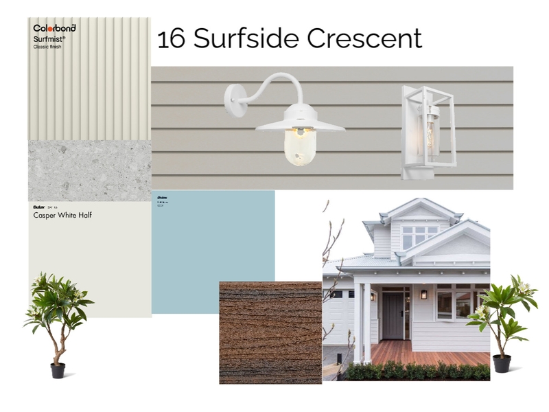 16 Surfside Crescent Interior Design Mood Board by lisa@davestuart.com.au