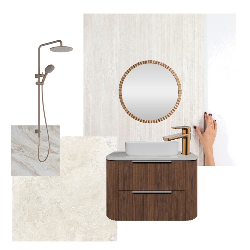 Guest Ensuite Interior Design Mood Board by JodyCarius
