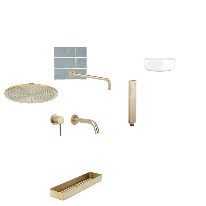 Bathroom Interior Design Mood Board by Studio Brennan