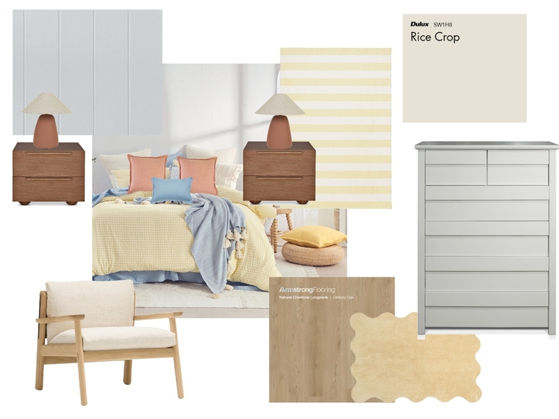 Triadic bedroom Mood Board by msty2@schools.vic.edu.au on Style Sourcebook