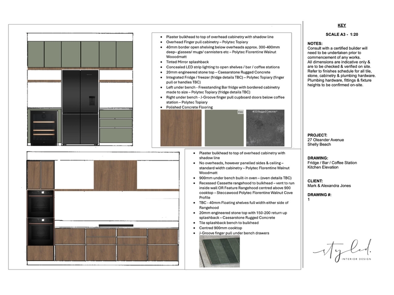 Jones Interior Design Mood Board by Styled Interior Design