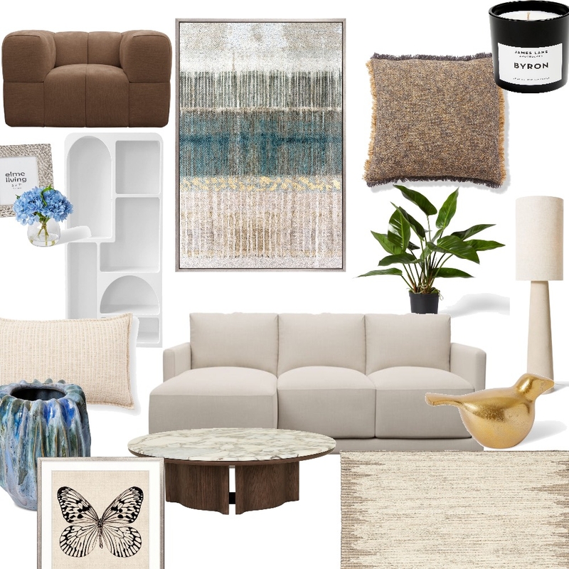 Australiana Living Space Interior Design Mood Board by Alicia Beck Australiana Living Space Interior Design Mood Board by Alicia Beck