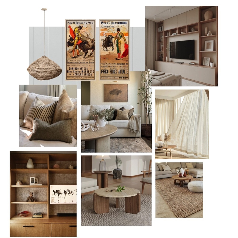 Barkly St Living Mood board Interior Design Mood Board by Ashleigh Charlotte