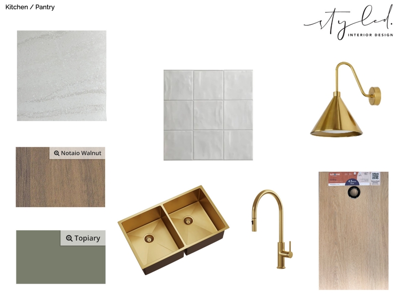 Mayne - Kitchen Pantry Product Board Mood Board by Styled Interior Design on Style Sourcebook