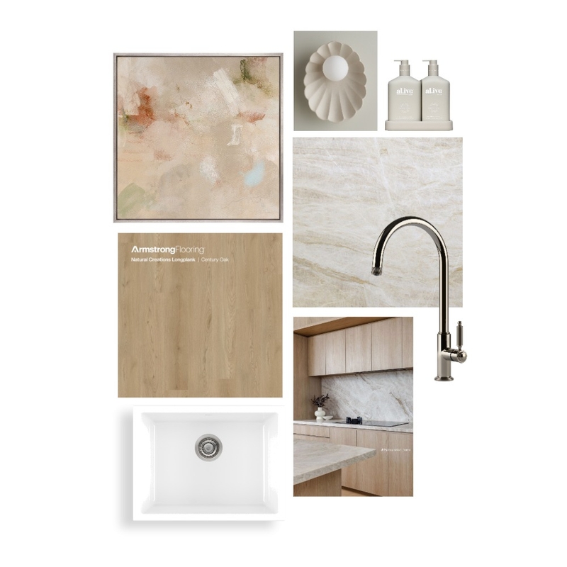 Neutral Kitchen Interior Design Mood Board by Oliveri