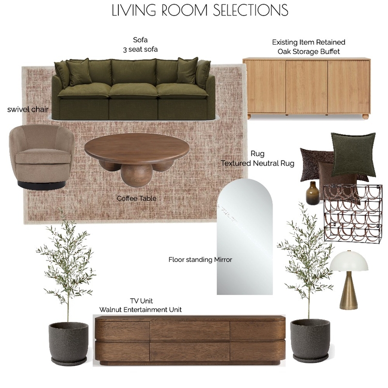 NICK LIVING ROOM Interior Design Mood Board by HOUSE OF MAY DESIGNS NICK LIVING ROOM Interior Design Mood Board by HOUSE OF MAY DESIGNS