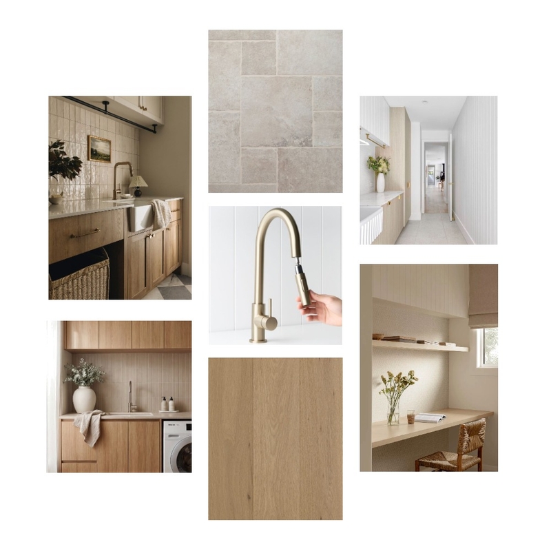 Barkly St Laundry Mood Board Interior Design Mood Board by Ashleigh Charlotte