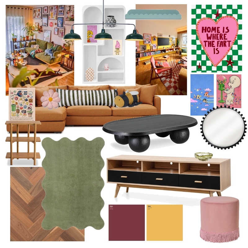 Kids Games Room Interior Design Mood Board by candicejnott@gmail.com