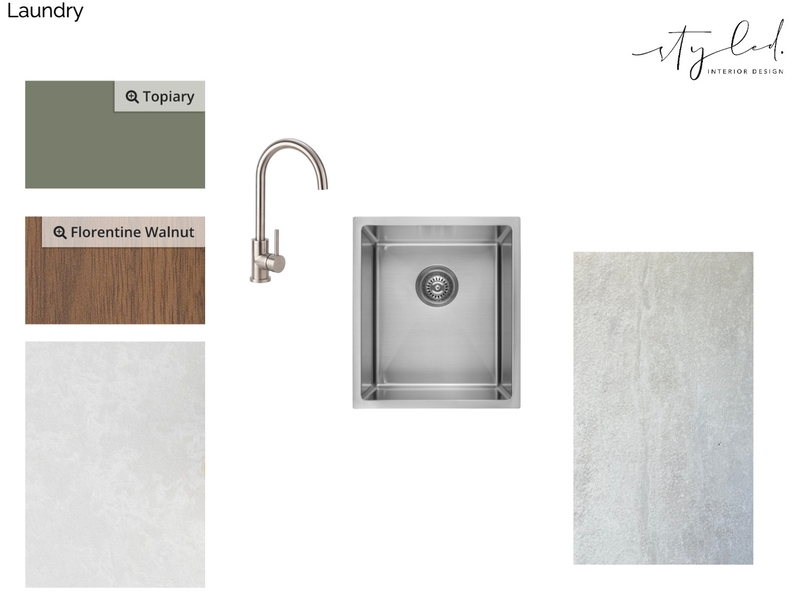 Jones - Laundry Product Board Interior Design Mood Board by Styled Interior Design