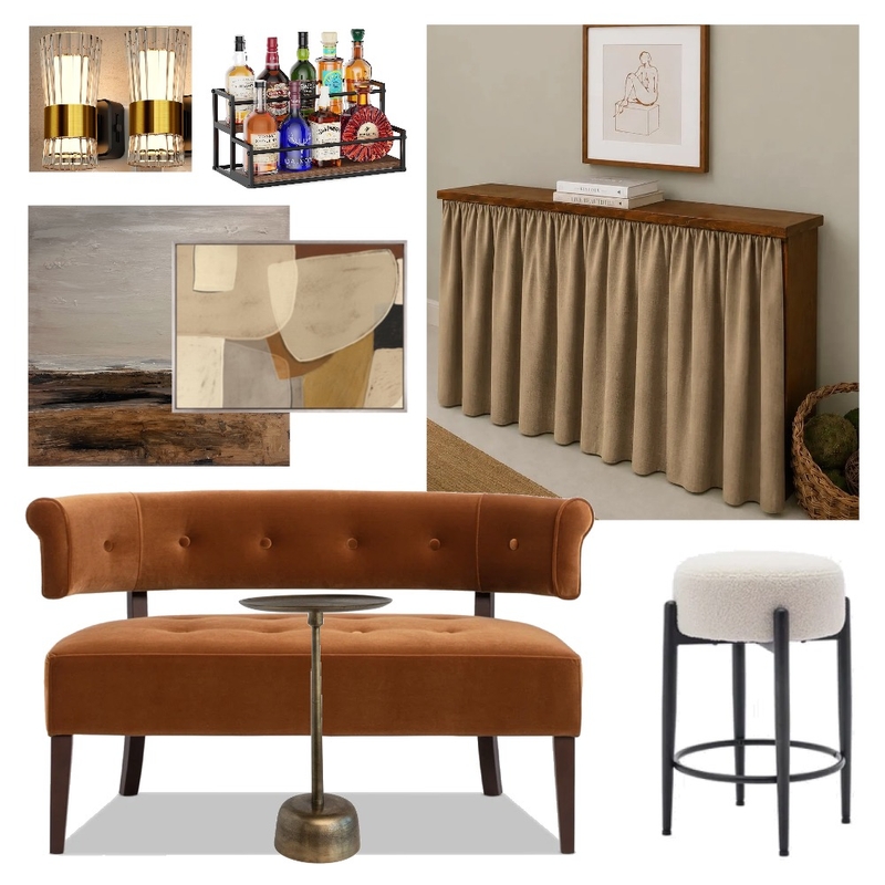 Speak Easy3 Interior Design Mood Board by Sabatino