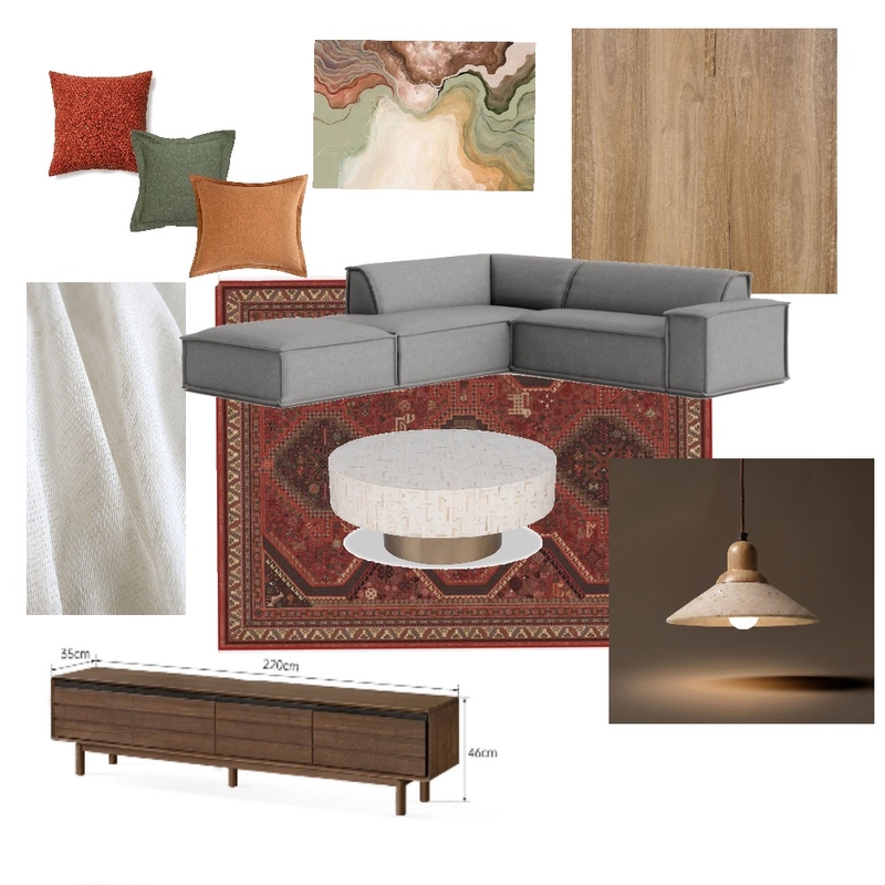 Mt Barden 2.0 Interior Design Mood Board by AKM
