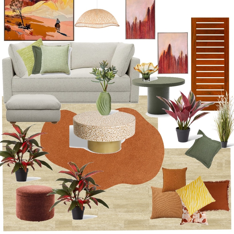 Earthy Living Mood Board by The Whittle Tree on Style Sourcebook