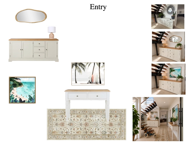 Entry Way Interior Design Mood Board by IIDR Interior Design