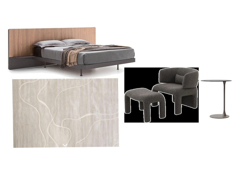 Bedroom 3 Interior Design Mood Board by SophisticatedSpaces