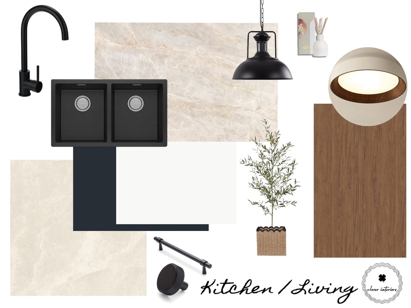 Filter Kitchen Living Mood Board by CloverInteriors on Style Sourcebook