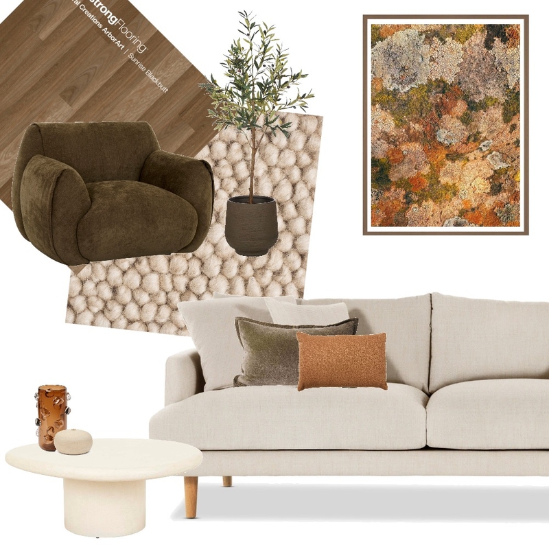 Modern Australian Living Room Interior Design Mood Board by LyptusArt Modern Australian Living Room Interior Design Mood Board by LyptusArt