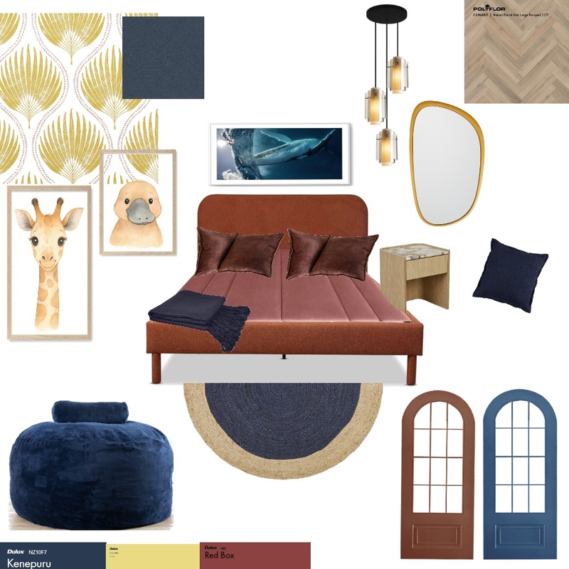 Triadic Mood Board by HAL0015@MONTEREY.VIC.EDU.AU on Style Sourcebook