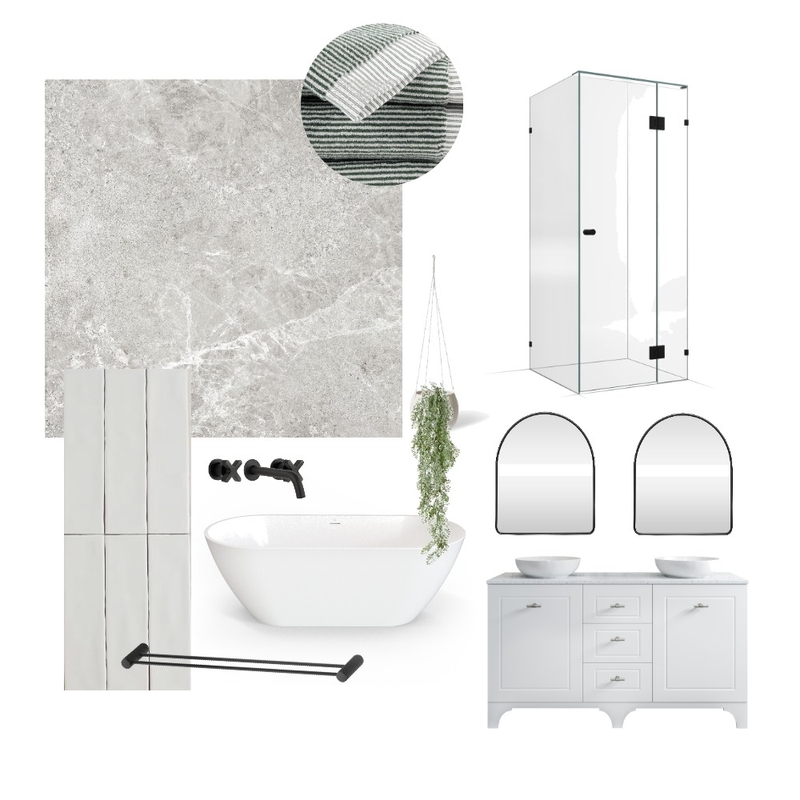 Paneez bathroom Interior Design Mood Board by Chantelborg1314