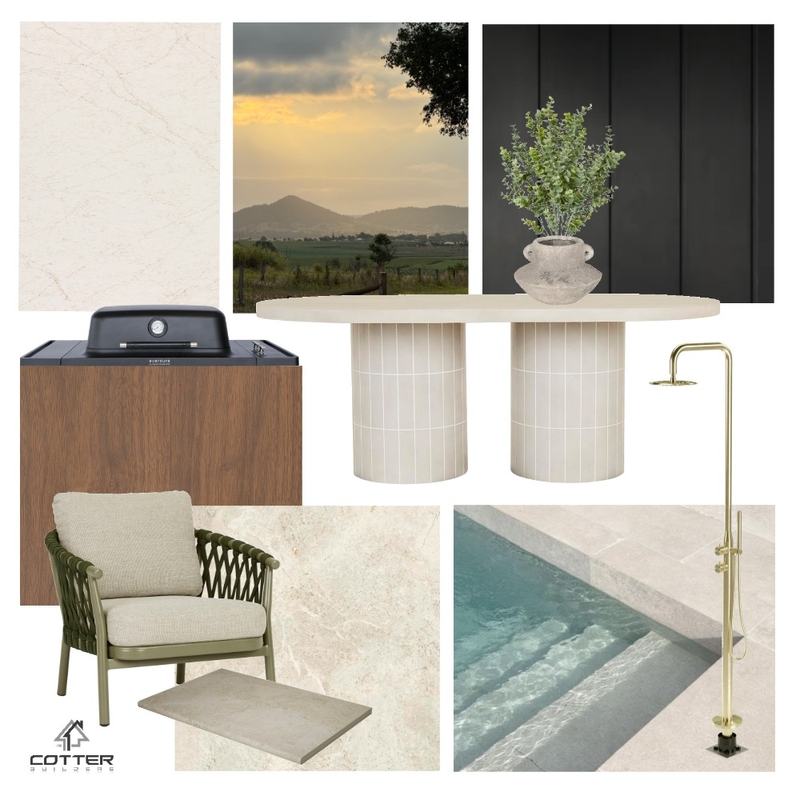 Everleigh - Alfresco and Pool Mood Board by Cotter Builders on Style Sourcebook