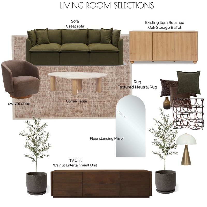 NICK LIVING ROOM Interior Design Mood Board by HOUSE OF MAY DESIGNS NICK LIVING ROOM Interior Design Mood Board by HOUSE OF MAY DESIGNS