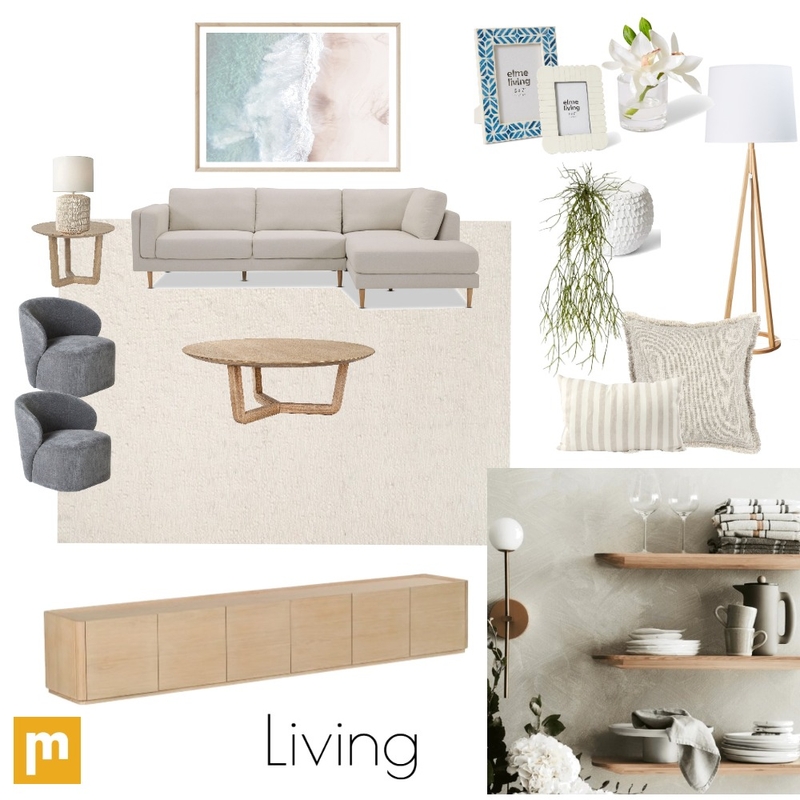 Living Mood Board by Morrissey Blinds & Interiors - Home Styling on Style Sourcebook