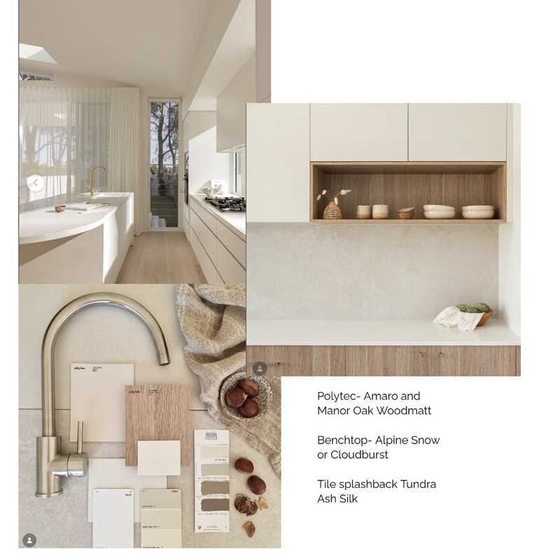 Kitchen North St Interior Design Mood Board by Myli