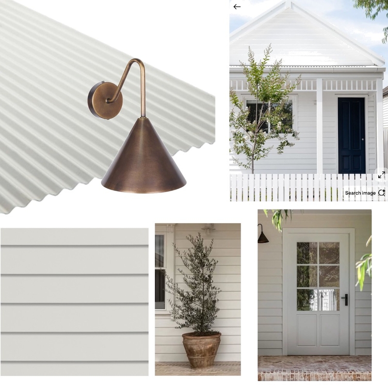 Barton Street Exterior Interior Design Mood Board by Georgie Kate