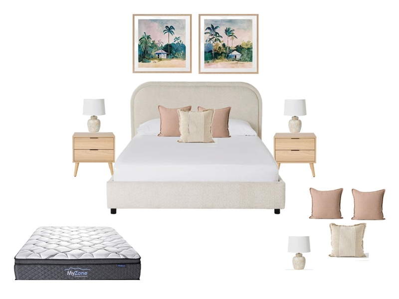 Downstairs Queen Interior Design Mood Board by IIDR Interior Design