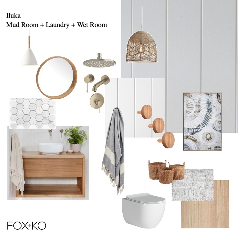 Ikuka Interior Design Mood Board by Fox + Ko