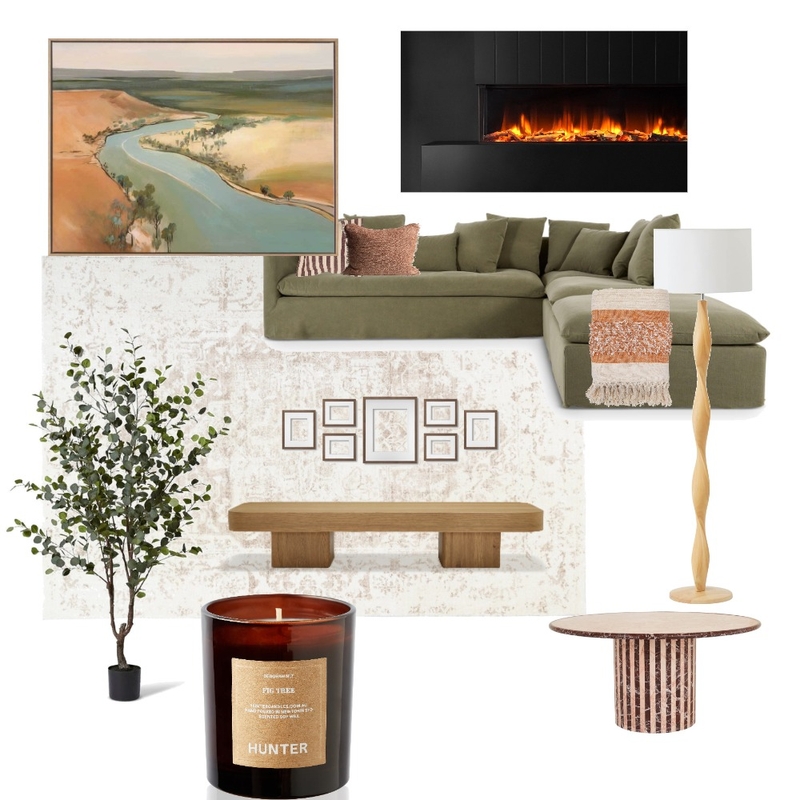 Living Interior Design Mood Board by Caitlinskep