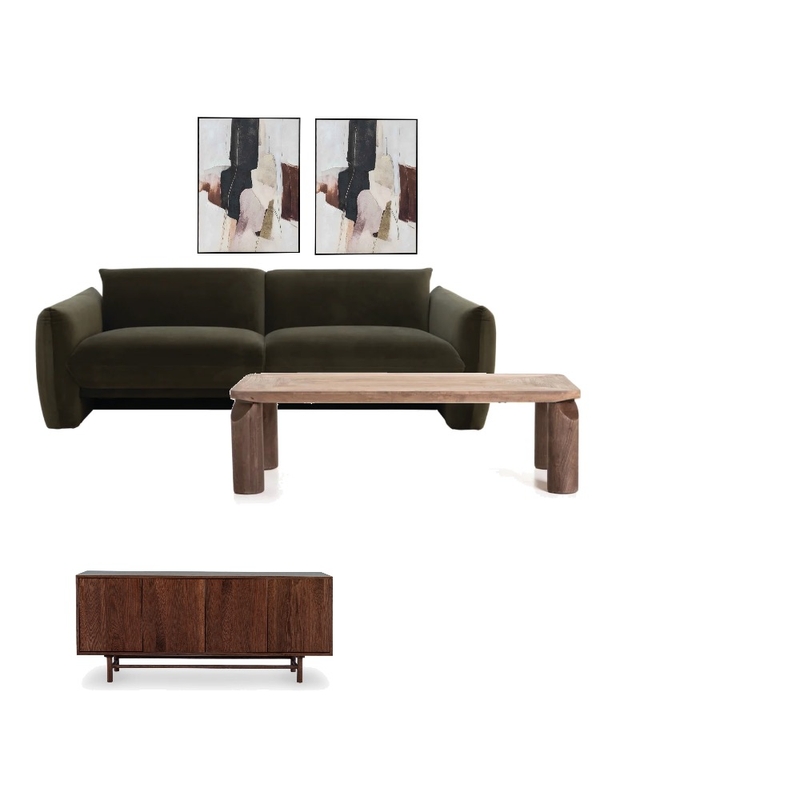 Unit 56 New Living Room Interior Design Mood Board by Paballo