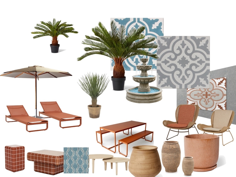 Paisajismo - Jardin Arabe Mood Board by Chi - Interior Design on Style Sourcebook