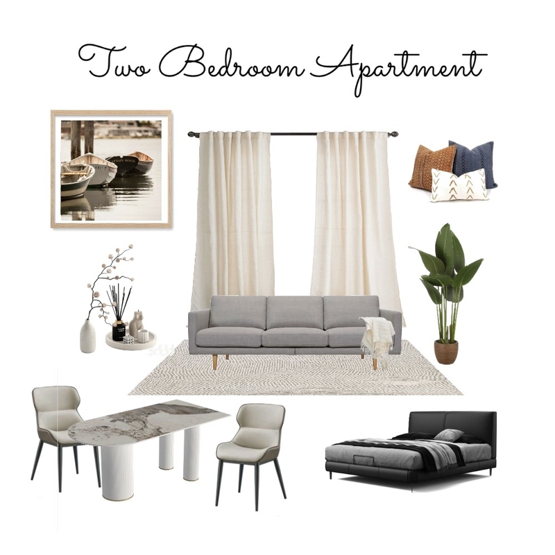4 Interior Design Mood Board by Kildeeva