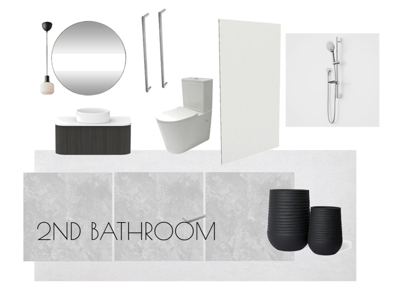 2nd bathroom Interior Design Mood Board by HIGH VALLEY 2nd bathroom Interior Design Mood Board by HIGH VALLEY