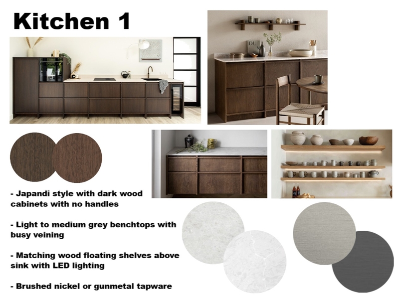 Kitchen 1 Concept Interior Design Mood Board by libby.origin