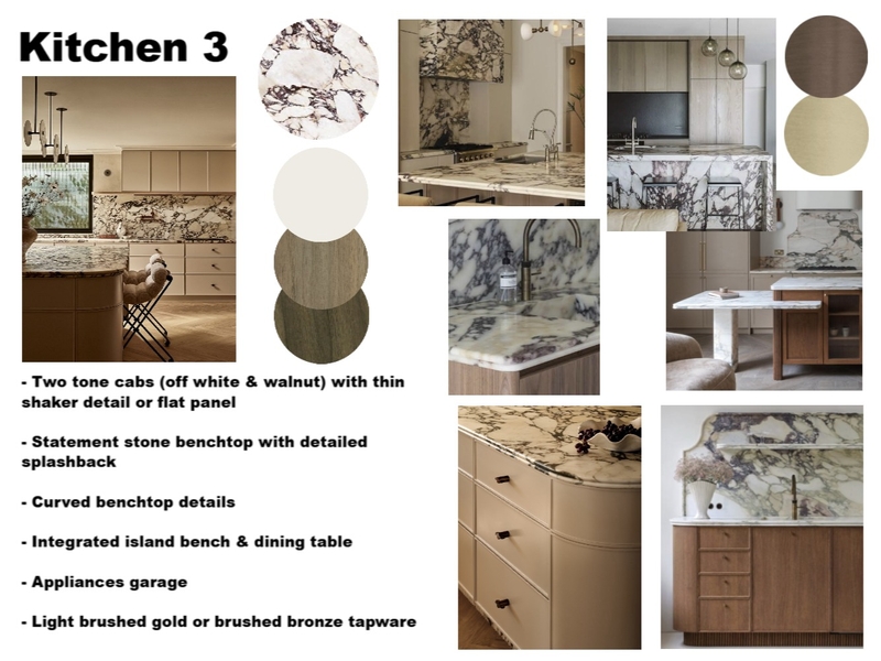 Kitchen 3 Concept Interior Design Mood Board by libby.origin