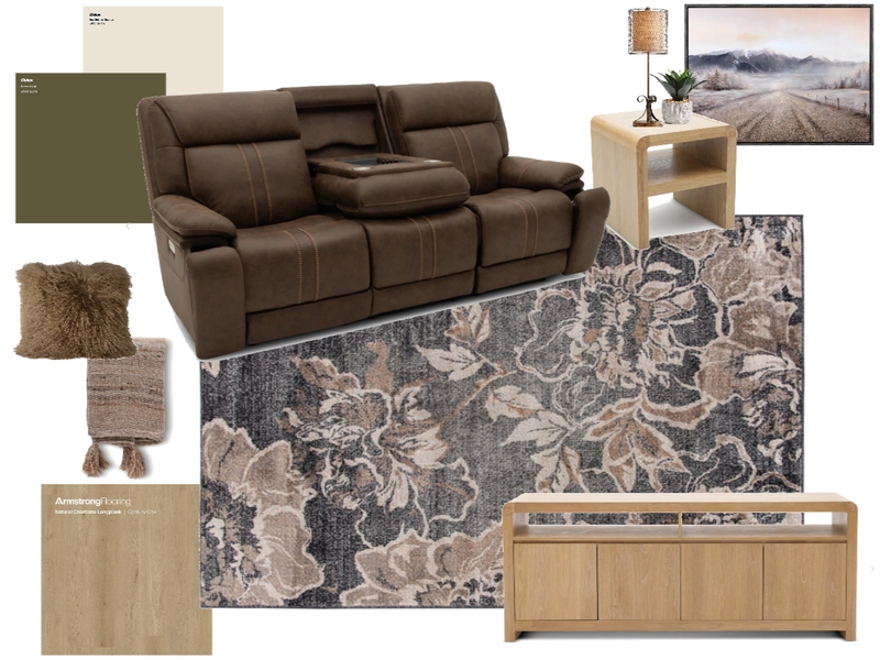 Vibe Brown 1` Interior Design Mood Board by Beverly Zaske