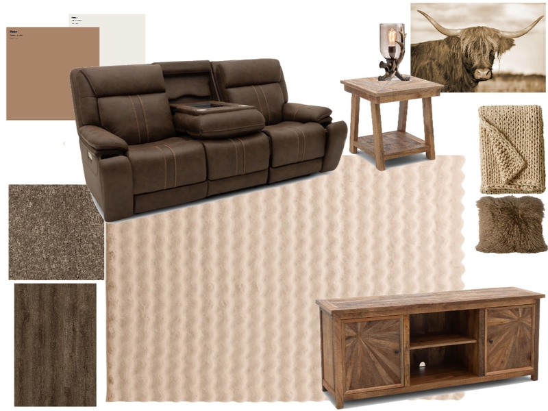 Vibe Brown 2 Interior Design Mood Board by Beverly Zaske