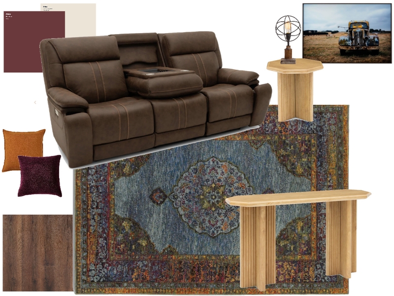 Vibe Brown 3 Interior Design Mood Board by Beverly Zaske