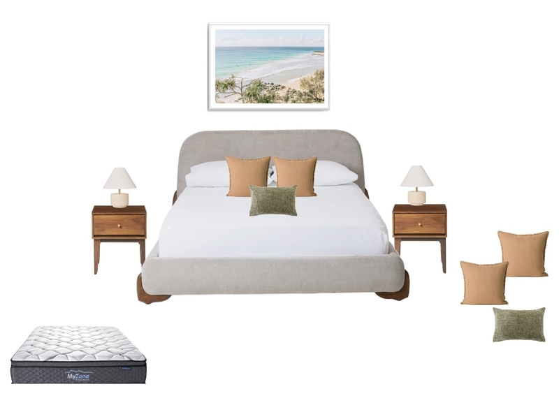 Upstairs Queen Interior Design Mood Board by IIDR Interior Design