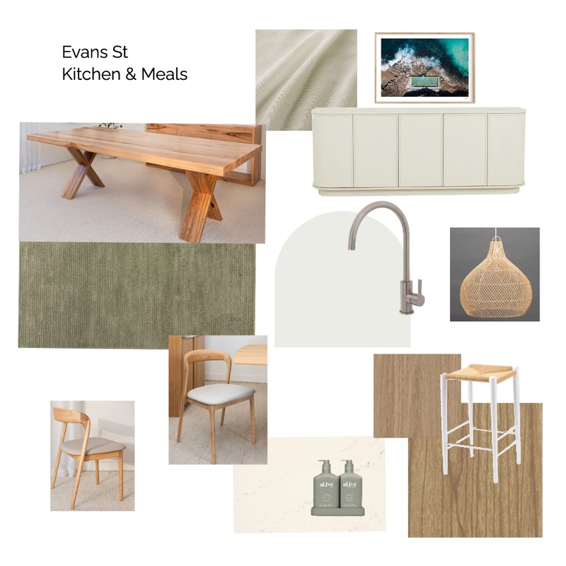 Evans St Kitchen and Meals Interior Design Mood Board by KETCH Interiors Evans St Kitchen and Meals Interior Design Mood Board by KETCH Interiors